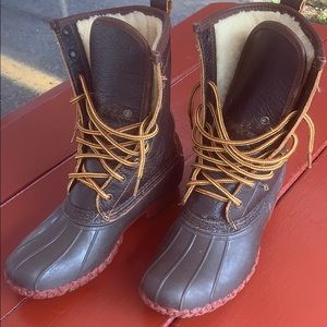 BROWN SHEEP LINING BEAN BOOTS